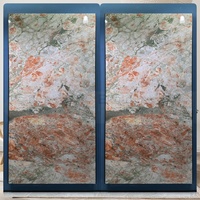 Carreaux de sol et de mur en porcelaine moderne ultra-brillants 1200x2400mm 9mm d'épaisseur pour salle à manger, hôpital, appartement, villa, centre commercial et école