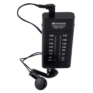 RetekeSS Pocket Mini Portable Radio FM AM Dual Band 41x82x16mm Battery Powered Manual Tuning - Product Image 2