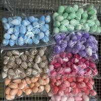 Mini éponge à maquillage multicolores, éponge de beauté, vente en gros d'usine, cadeaux de Noël, utilisation sèche et humide