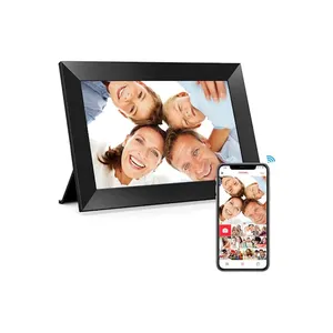 Hot sale LCD Transparent Acrylic Digital Picture Frame digital video displayer for christmas day infinite objects