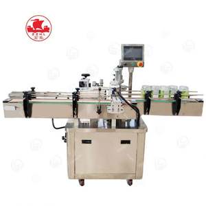 Etiqueteuse électrique de bouteilles rondes plates avec codeur de date prix d'usine pour moteur d'emballage de canettes en verre comme composant de base - Product Image 1