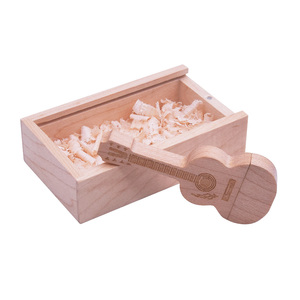 Khuyến Mãi Bằng Gỗ Hình Dạng Guitar 2.0 3.0 Thử Nghiệm Trước Khi Lắp Ráp <span class=keywords><strong>USB</strong></span> <span class=keywords><strong>Stick</strong></span> Pen Ổ Đĩa Bán Buôn <span class=keywords><strong>USB</strong></span> Flash Ổ Đĩa - Product Image 1