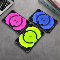 Tablet Pembelajaran Anak Gaya Mecha 7-inci Tahan Lama 2026 Baru, 6GB+128GB Android 12 Wi-Fi 0.6kg, Impor dari Cina