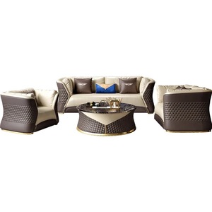 <span class=keywords><strong>Elegante</strong></span> Sofá Seccional Modular Nórdico Moderno de Cuero Genuino HY HYS605 para Sala de Estar con Estilo y <span class=keywords><strong>Cama</strong></span> Confortable - Product Image 6