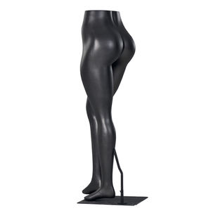 Schwarze Kleiderständer-Schaufensterpuppe mit Großer Po-Form Sexy Weiblicher Unterkörper Yoga-Hosen-Modell - Product Image 1
