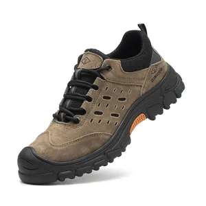 Anti-puncture Smash-proof Sneakers Men's Industry Construction Work Shoes Steel Toe Mens Safety Shoes