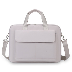 Durable Waterproof Polyester Laptop <b>Bag</b> Office Large Capacity Custom Logo Portable Modern Simple <b>Computer</b> Fashion Laptop <b>Bag</b> - Product Image 2