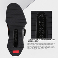 Chaussures de musculation antidérapantes personnalisées avec logo LADYGLOW, vente en gros, pour femmes et hommes, chaussures de squat pour la musculation