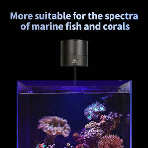 Lampe <span class=keywords><strong>LED</strong></span> marine Week <span class=keywords><strong>Aqua</strong></span> T95Sea 50W pour <span class=keywords><strong>aquarium</strong></span>, spectre complet RGB+UVa, dimmable par application, à clipser, pour réservoir de récif LPS SPS de <span class=keywords><strong>20</strong></span> à 45 cm - Product Image 2