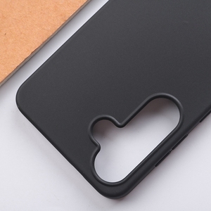 Fornitura di fabbrica a buon mercato nero TPU <span class=keywords><strong>Cover</strong></span> del telefono posteriore per <span class=keywords><strong>Samsung</strong></span> S25 Edge S24 S23 Ultra protettivo morbido nero opaco TPU Mobile Case