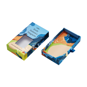 Caja de productos de salud personalizada con ventana, embalaje rígido de lujo para imanes de equilibrio corporal y marcas de bienestar - Product Image 1