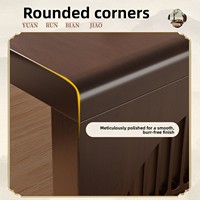 Tavolino da tè/caffè pieghevole e mobile in bambù per balcone, camera da letto, stile Zen, basso, ecologico, per tatami