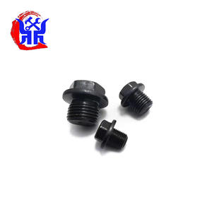 Steker penguras oli mesin M10 * 1.5 ukuran kepala 12mm panjang ulir 10mm steker oli cocok untuk Jeep Ford Fiat Land Rover Peugeot Volvo - Product Image 3