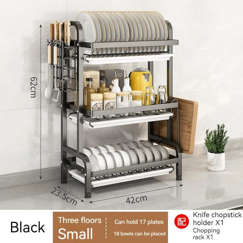 petite taille-3 niveaux-noir