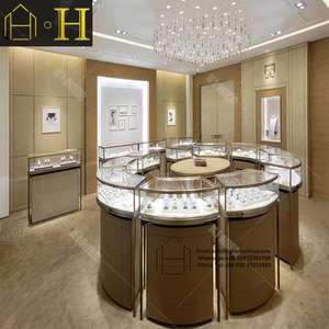 طاولة عرض متجر مجوهرات عصري متقدم مع حافظة لعرض أثاث متجر مجوهرات - Product Image 6