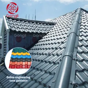Asa-lámina de Pvc para techado, azulejo de techo de resina sintética de 1050mm, Upvc, en nepalí, filigrana, Bangalore, Coimbatore, Malasia, estilo español