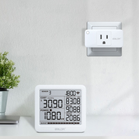 Mini Mart Smart Home WiFi (2.4GHz) Prise de moniteur d'énergie APP Télécommande et fonction de minuterie pour la domotique Garantie 1 an