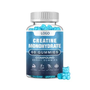 Bán buôn Creatine Monohydrate Gummies năng lượng Gummy kẹo nam cải tiến trọng lượng tăng khối lượng chăm sóc sức khỏe bổ sung nhà sản xuất