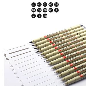Ensemble de stylos à dessin en pigments, lot 005 01 02 03 04 05 08 1.0, pinceaux marqueurs d'<span class=keywords><strong>art</strong></span> Fineliner, stylo de croquis - Product Image 3