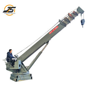 เครนยกแขนไฮดรอลิกสำหรับขนถ่ายท่าเทียบท่าเรือตกปลามีเสถียรภาพ - Product Image 1