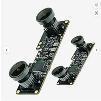 VR 4MP Dual-Objektiv Synchronisations-USB-Kamera Weitwinkel Hochgeschwindigkeits 1080P 60fps 114 Grad Verzerrungsfreies Objektiv 3D Stereo-Kamera