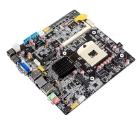 PCWINMAX批发OEM HM65主板PGA988 DDR3迷你ITX原装芯片组游戏桌面主板