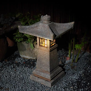 Lanterne <span class=keywords><strong>japonaise</strong></span> chinoise moderne personnalisée pagode en pierre de granit polie grande dalle pour jardin extérieur Villa hôtels cours intérieures-1 an - Product Image 3