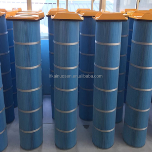 Polyester geplooide puls-jet back PTFE membraan luchtcassette filter water&olie herbruikbaar polyester antistatisch filterpatroon - Product Image 2