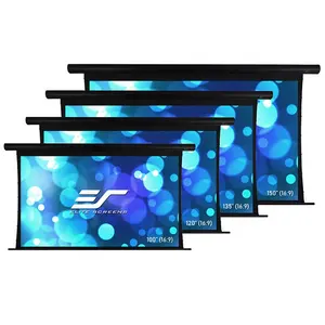 135inch Electric Front/Rear Outdoor Screen Projector for Watching TV and Movie