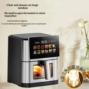 Nueva Freidora de Aire Eléctrica con Pantalla a Color Grande, Capacidad de <span class=keywords><strong>6</strong></span> <span class=keywords><strong>Litros</strong></span>, Personalización de Marca, 8L - Product Image 5