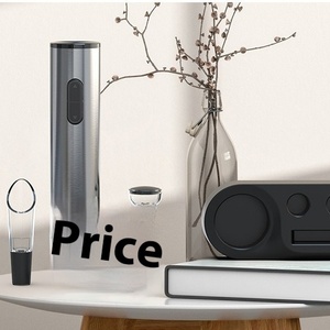 Yüksek alt taban tam otomatik Metal şarap açacağı elektrik tirbuşon ile şarj edilebilir özelliği hediye kutu seti - Product Image 3