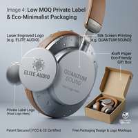 Casque hybride à réduction de bruit active, circum-auriculaire, BT 5.4, casque de bureau professionnel avec double connexion, brevet américain, livraison rapide