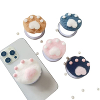 Support de téléphone de bureau mini étanche avec fonction anti-rayures motif chat, vente directe usine, usage personnel