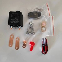 Interruptor Inalámbrico de Desconexión de Batería con Control Remoto, Relé Inteligente de Corte de Energía para Auto, Anti-robo, 12V 120A 200A