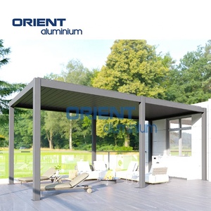 <span class=keywords><strong>Pergola</strong></span> extérieure imperméable, <span class=keywords><strong>pergola</strong></span> de jardin, <span class=keywords><strong>pergola</strong></span> en aluminium motorisée, gazebo extérieur avec verre coulissant - Product Image 4