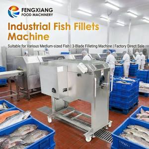 Máquina Fileteadora de Pescado Automática, Rebanadora Industrial de Pescado 40-60 piezas/min para Tilapia, Caballa, Pescado de Mar, Planta de Procesamiento de Pescado, CE - Product Image 1