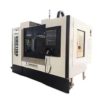 Centro de Mecanizado Vertical VMC de 3/5 Ejes, CNC de 5 Ejes, Control GSK BT40, Fresadora de Metal de Alta Calidad con un Solo Husillo