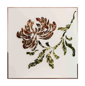 Famoso rojo arte moderno cristal diamante arte pintura Kit 3D vidrio <span class=keywords><strong>flores</strong></span> pinturas <span class=keywords><strong>de</strong></span> <span class=keywords><strong>flores</strong></span> - Product Image 3
