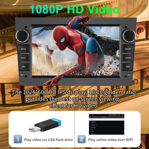 7 pulgadas IPS pantalla táctil 2DIN Android Car Radio 2 + 16GB salpicadero Multimedia para coche REPRODUCTOR DE DVD estéreo BT WIFI navegación GPS <span class=keywords><strong>OPEL</strong></span> - Product Image 3