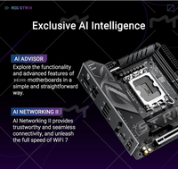 ASU ROG STRIX B860-I GAMING WIFI Motherboard LGA 1851 Mini-ITX Intel Core Ultra Series 2 Siap Pakai SATA Desktop Baru