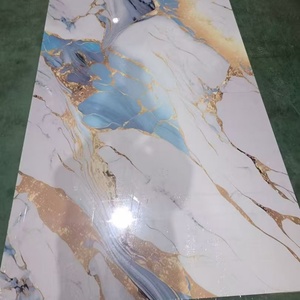 Nouveau panneau mural décoratif intérieur en PVC moderne pour la maison, avec motif de jonction trois-en-un et plaque UV - Product Image 6