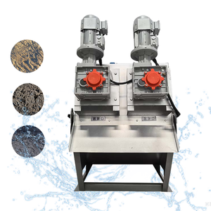 Presse à vis professionnelle pour la déshydratation, machine à déshydratation des boues par pressage en spirale pour les stations d'épuration des eaux usées - Product Image 1