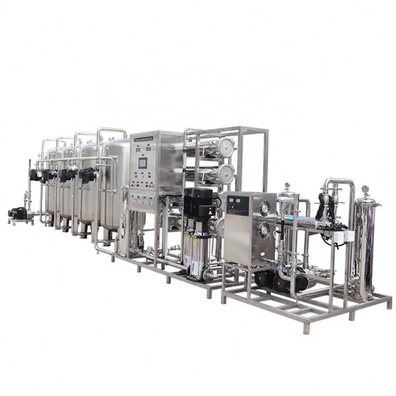 Purificateur d'eau domestique ro 4TPH osmose inverse prix de la machine grande capacité grande
