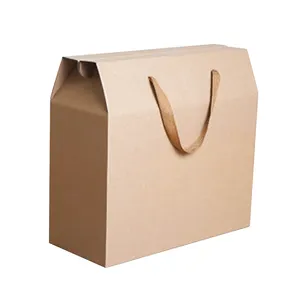 Embalagem de bolsa grande impressa personalizada, embalagem de bolsa grande conjunto de sabonete de presente em papel adesivo com alça