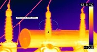 Caméra thermique Portable de mesure de température