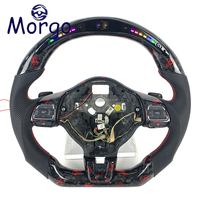Accessoires Intérieurs pour Volant de Voiture Personnalisé en Fibre de Carbone pour VW Golf MK6 Golf R Areton Scirocco R-Line GTI R 2008-2013