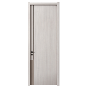 2025 Tùy Chỉnh Thiết Kế Hiện Đại Nội Thất Cửa OEM Rắn Gỗ Đu Mở Phong Cách Hoàn Thành Bề Mặt Cho Căn Hộ Bán - Product Image 6