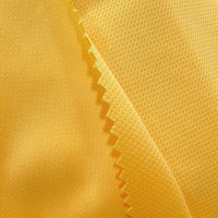 Tissu jersey à motif œil-de-perdrix 150 GSM 100 % polyester tricoté extensible à mini-œillets pour vêtements de sport Dryfit en maille pour filles