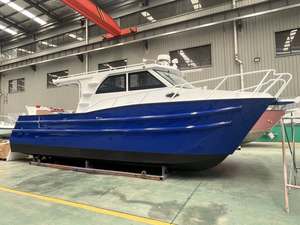 33ft 10m Aluminium Twin Hull Cabin Cruiser Motor Yacht Power Speed Boat <span class=keywords><strong>Bateau</strong></span> <span class=keywords><strong>de</strong></span> pêche Catamaran à vendre - Product Image 2