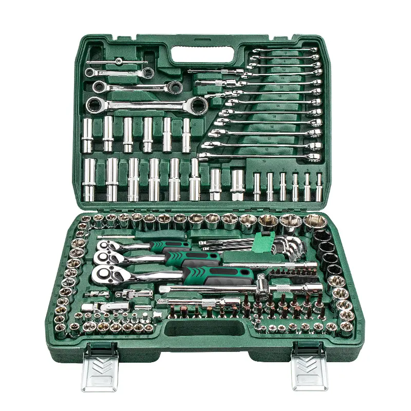 2023 Chuyên Nghiệp Tự Động Sửa Chữa Kit 108Pcs Hộ Gia Đình Cơ Khí Công Cụ Thiết Lập Xe Công Cụ